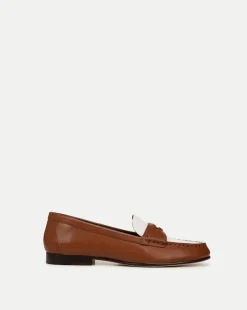 Veronica Beard Flats & Loafers>Penny Leather Loafer in