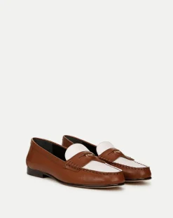 Veronica Beard Flats & Loafers>Penny Leather Loafer in