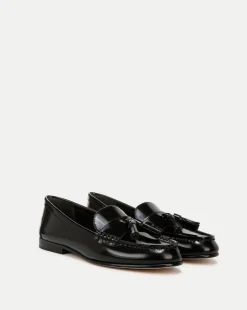 Veronica Beard Flats & Loafers>Penny Leather Tassel Loafer in
