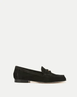 Veronica Beard Flats & Loafers>Penny Suede Loafer