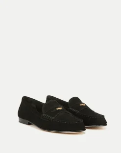 Veronica Beard Flats & Loafers>Penny Suede Loafer