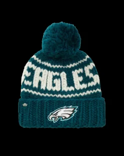 Veronica Beard Accessories|The Gift Guide>Philadelphia Eagles Beanie in Midnight Green