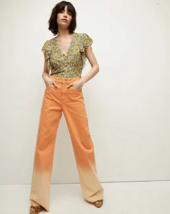 Veronica Beard Tops>Polly Floral Top