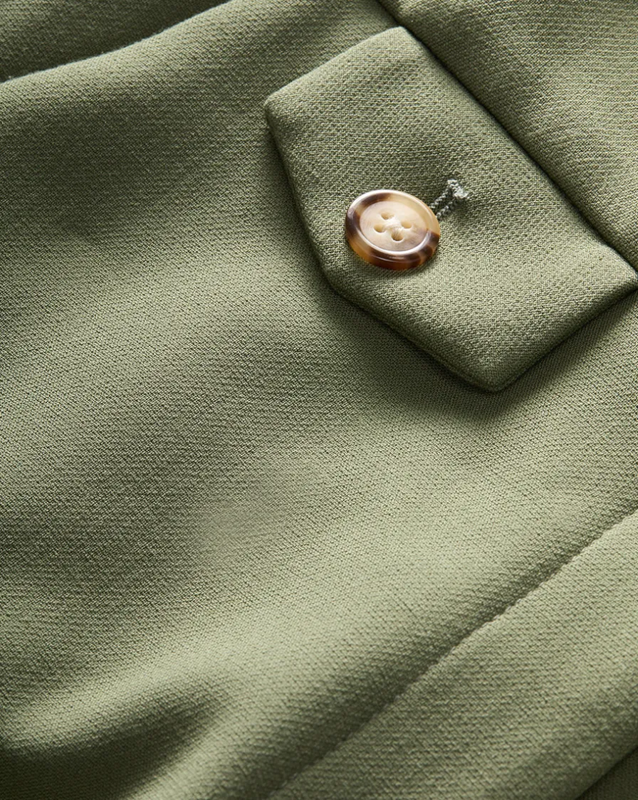 Veronica Beard Pants|Matching Sets>Renzo Pant in Stone Army