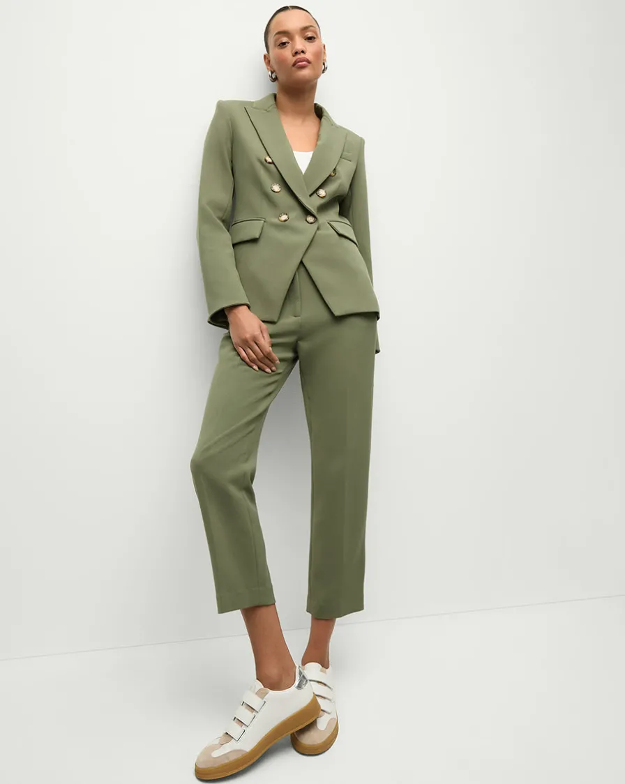 Veronica Beard Pants|Matching Sets>Renzo Pant in Stone Army