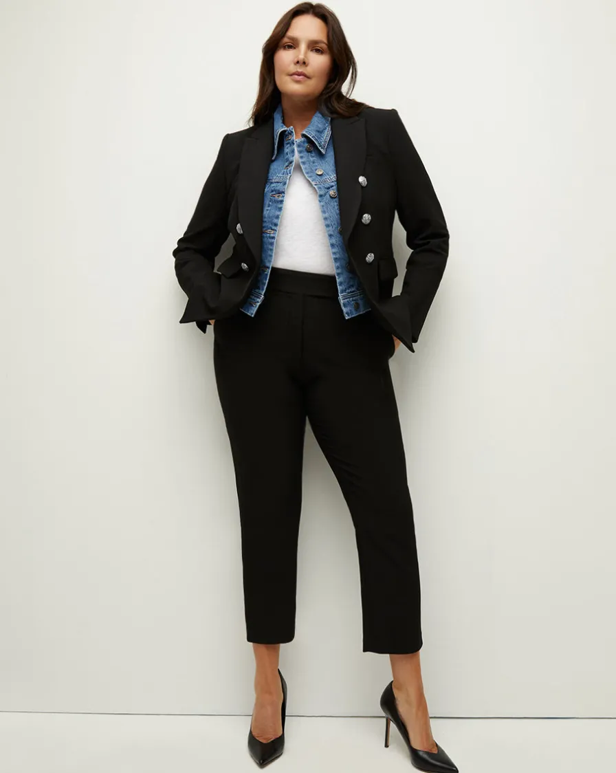 Veronica Beard Pants|Extended Sizes>Renzo Slim-Leg Pant