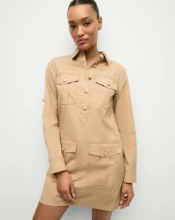 Veronica Beard Dresses>Saude Cargo Dress in