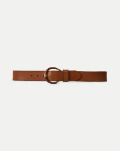 Veronica Beard Accessories|The Gift Guide>Sibilla Leather Belt in