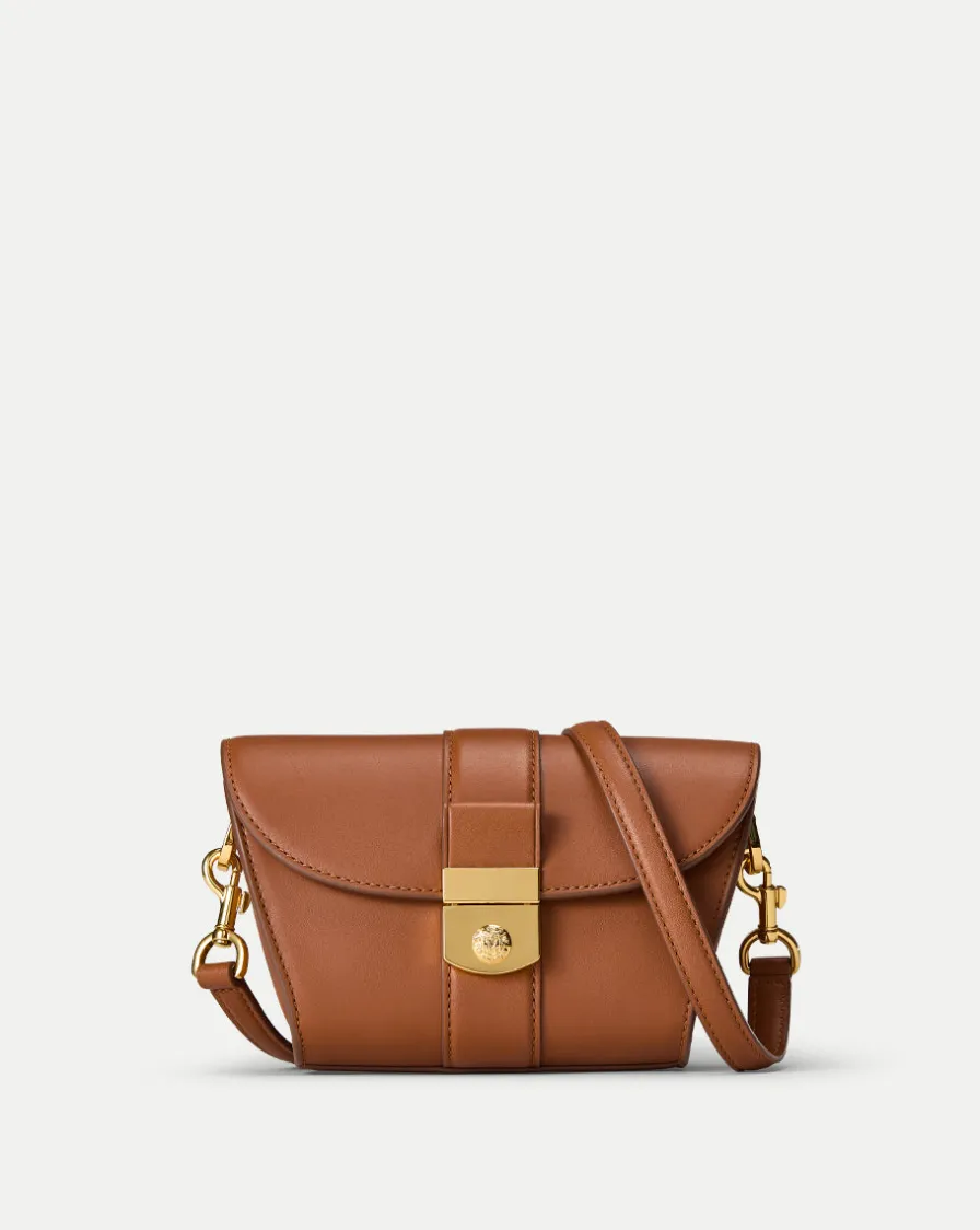 Veronica Beard Crossbody Bags|Vb Classics>Small Crest Lock Trap Bag in