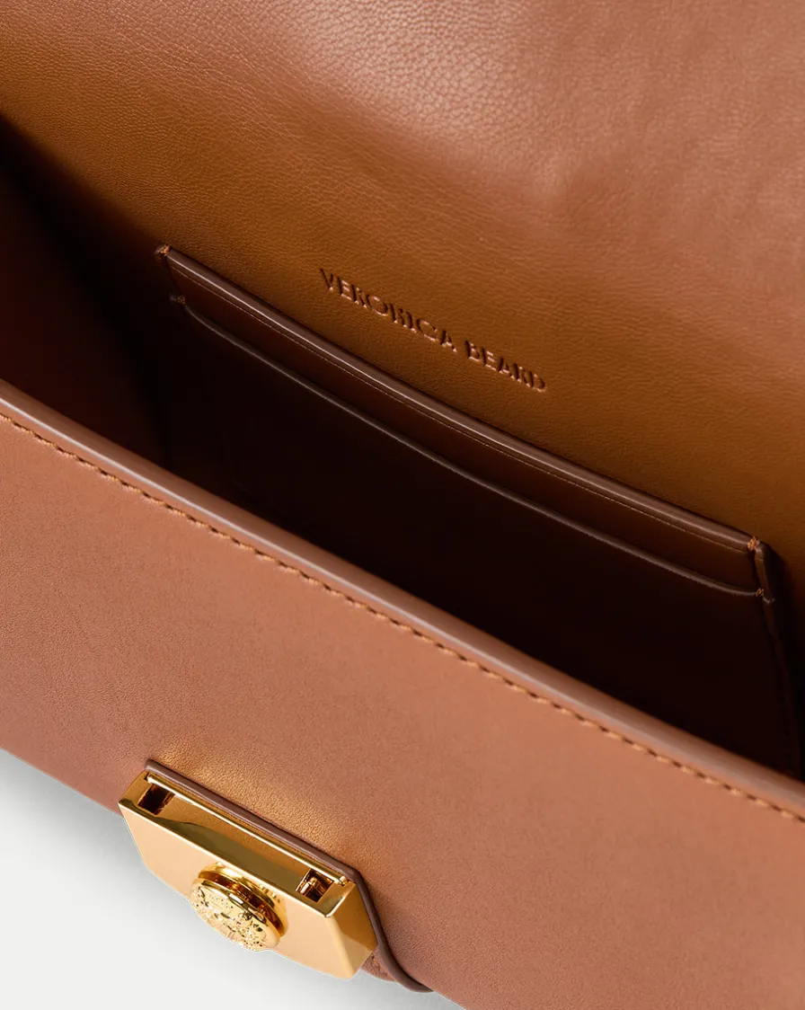 Veronica Beard Crossbody Bags|Vb Classics>Small Crest Lock Trap Bag in