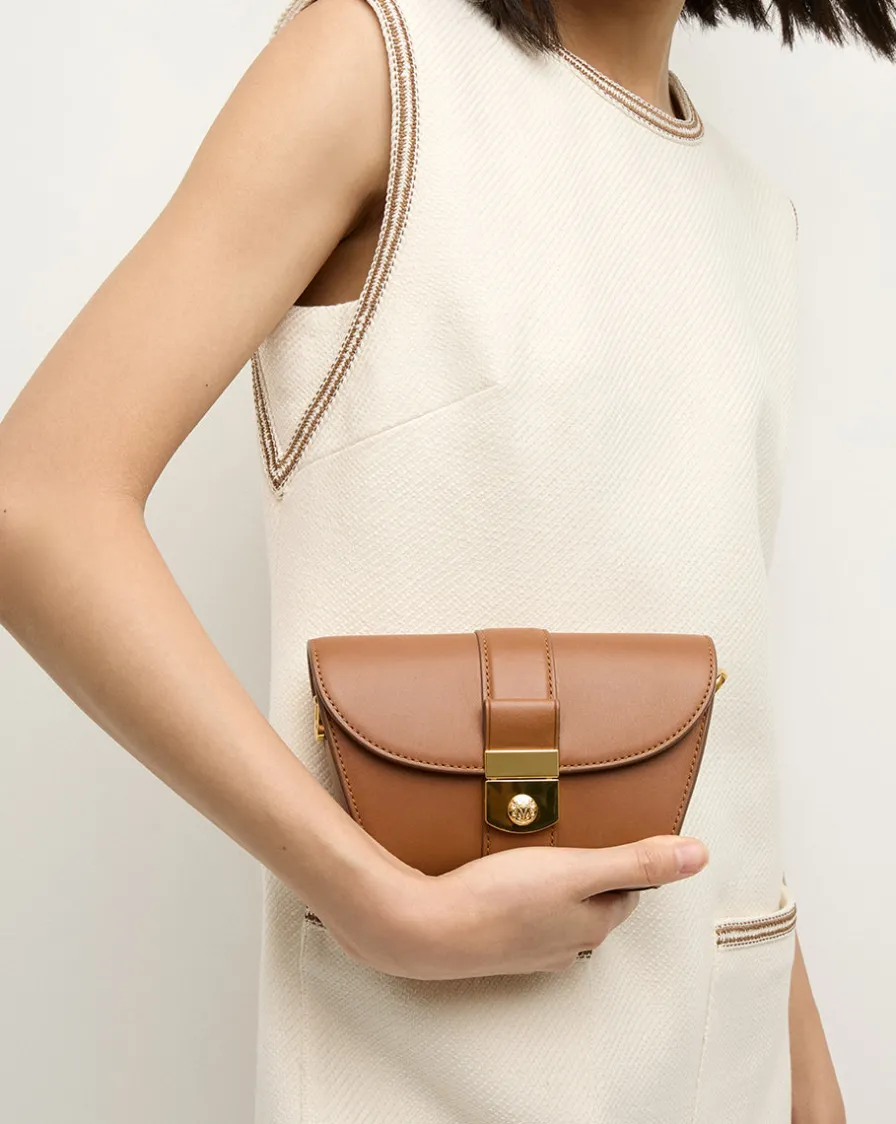 Veronica Beard Crossbody Bags|Vb Classics>Small Crest Lock Trap Bag in