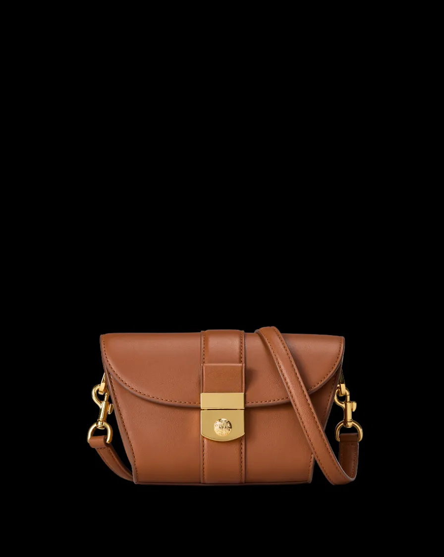 Veronica Beard Crossbody Bags|Vb Classics>Small Crest Lock Trap Bag in