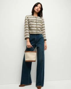 Veronica Beard Jackets & Outerwear|Matching Sets>Sumira Metallic Tweed Jacket in