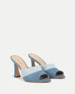 Veronica Beard Sandals>Thora Denim Mule in