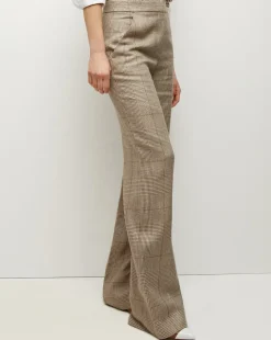 Veronica Beard Pants>Tonelli Plaid Pant in