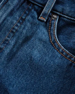 Veronica Beard Skirts & Shorts>Victoria Raw-Edge Midi Denim Skirt