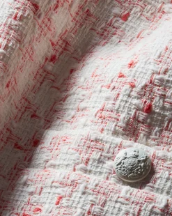 Veronica Beard Dresses>Xochi Pink Tweed Mini Dress