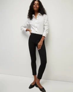 Veronica Beard Pants|Matching Sets>Zip Back Scuba Pant